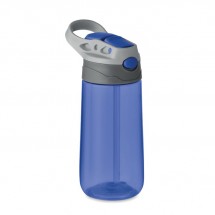 SHIKU Trinkflasche Tritan 450 ml transparent blau